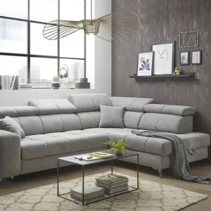 Beliebt Ecksofa mit elektronischer Wallaway-Funktion | USB-Anschluss - Sydney