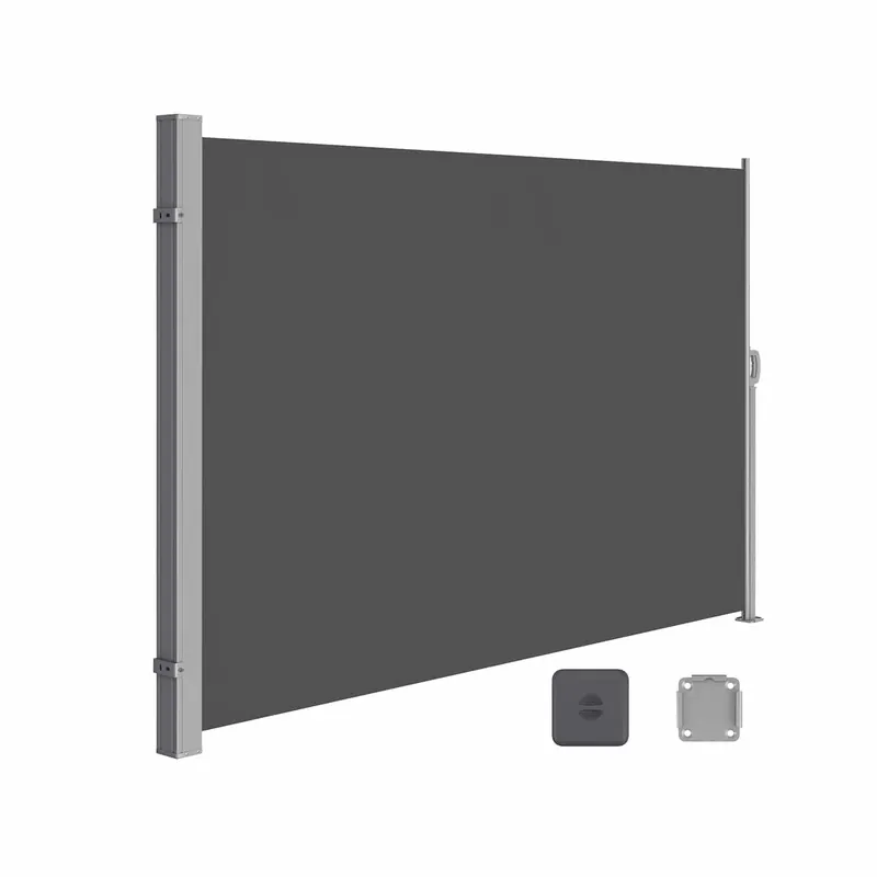 Seitenmarkise 200 x 300 cm Anthrazit Sonderaktion