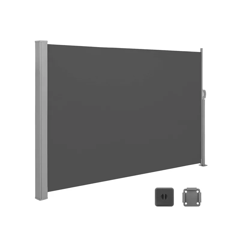 Letzte Chance Seitenmarkise ausziehbar 160 x 450 cm für Balkon