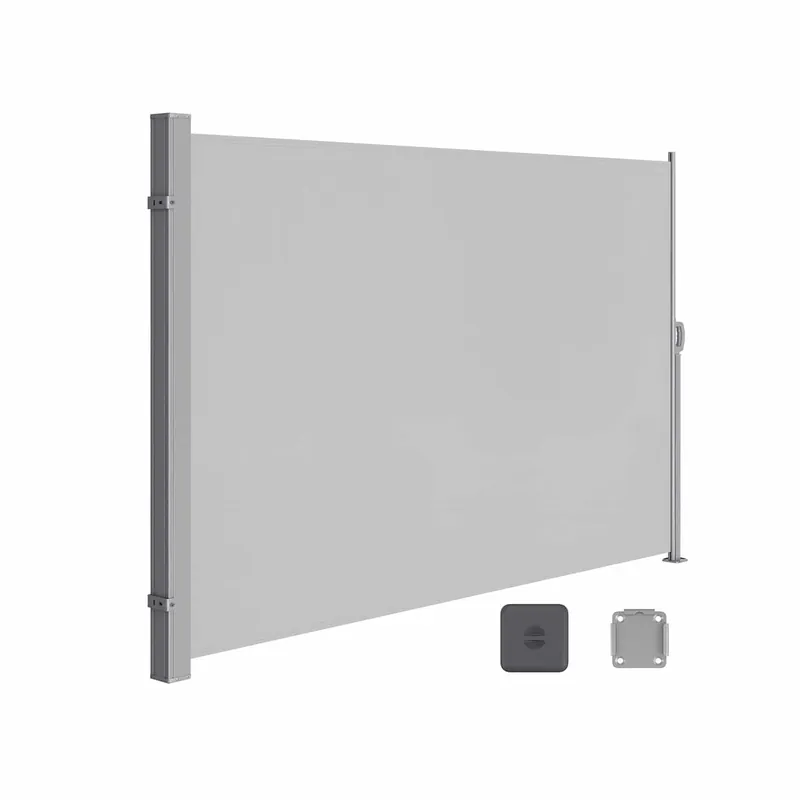 Seitenmarkise ausziehbar 160 x 350 cm für Balkon Top-Angebot