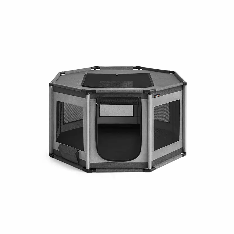 Kracherpreis Welpenlaufstall achteckig groß
