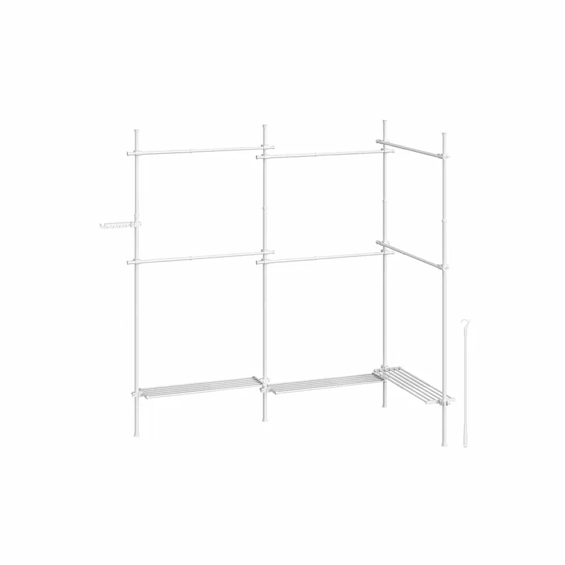 Kleiderständer deckenhoch 33,5 x (240-353) x (208-310) cm Online Kaufen