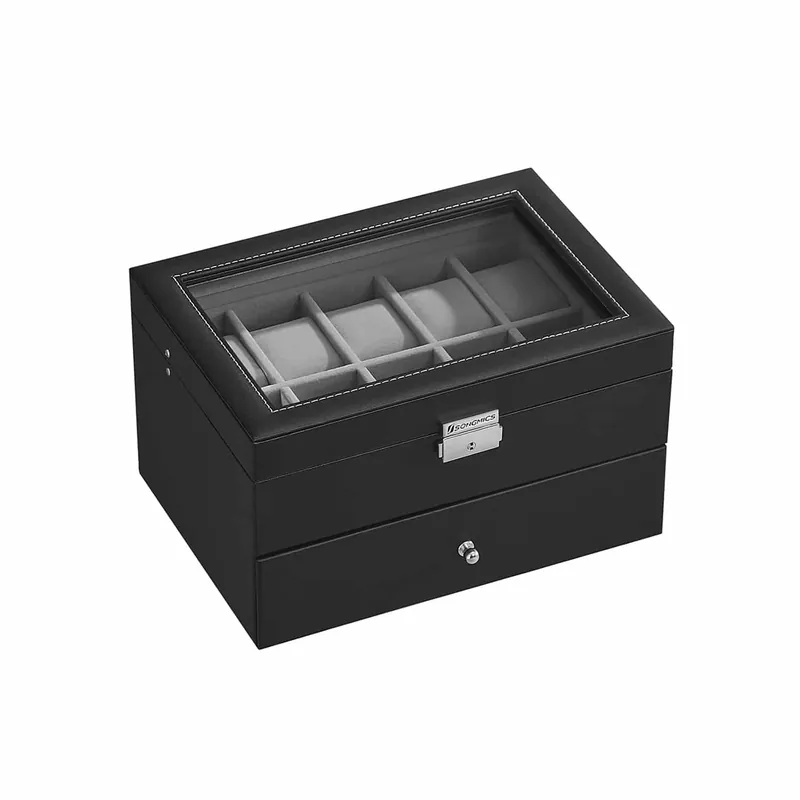 Elegante Uhrenbox für 20 Uhren Markenprodukt