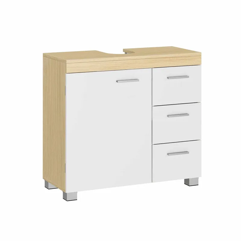 Waschbeckenunterschrank mit 3 großen Schubladen Expressversand