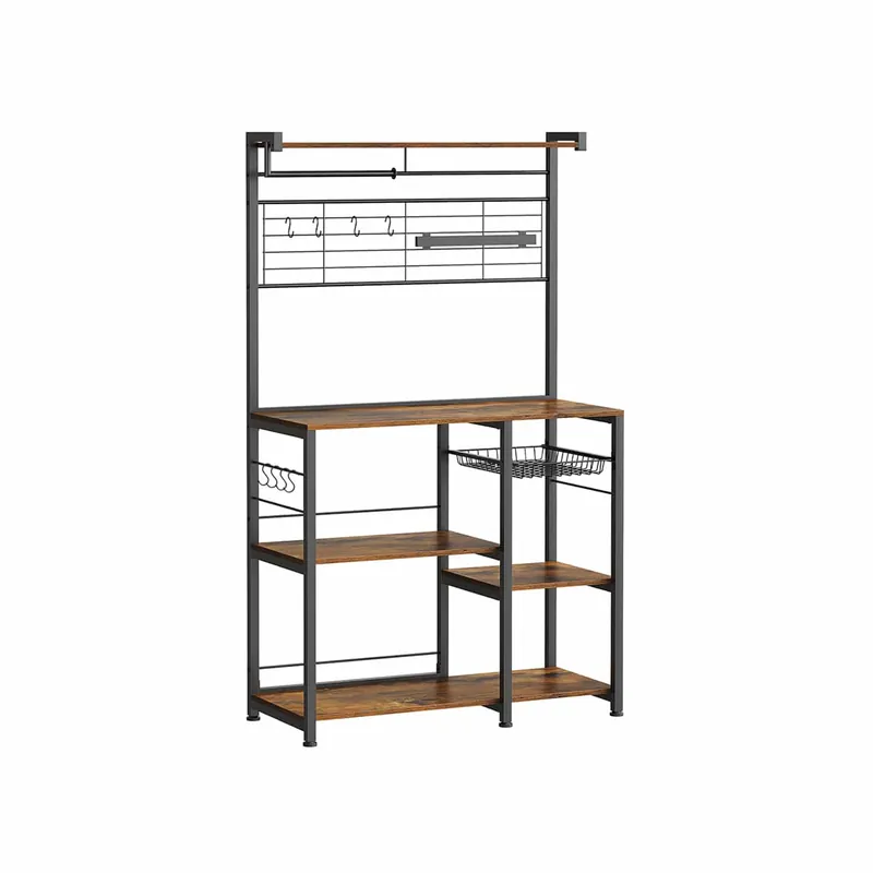 Nur Für Kurze Zeit VASAGLE Küchenregal Magnetleiste 12 Haken Vintage