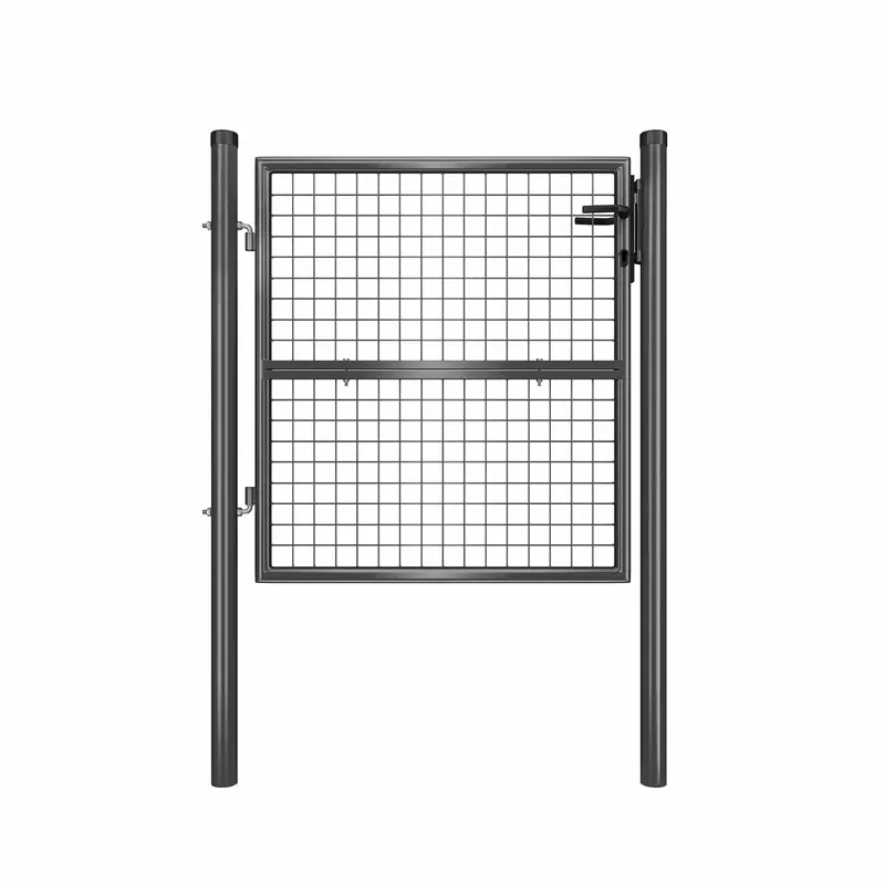 Gartentor aus verzinktem Stahl abschließbar Billig