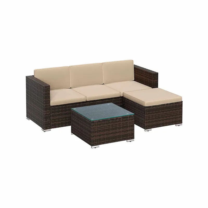 Billig Gartensofa mit Tisch