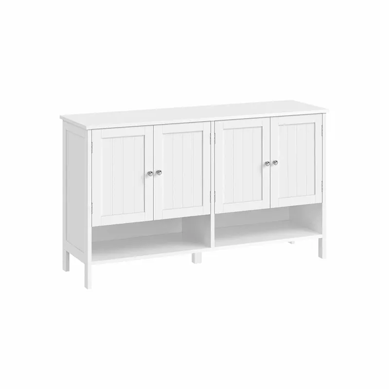 Kostenfreie Lieferung Schuhschrank Landhausstil 35 x 120 x 70 cm wolkenweiß