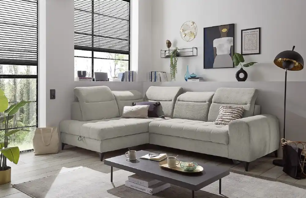 Rockdale – Das Ecksofa mit elektrischer Sitztiefenverstellung und modernem Komfort Top-Angebot