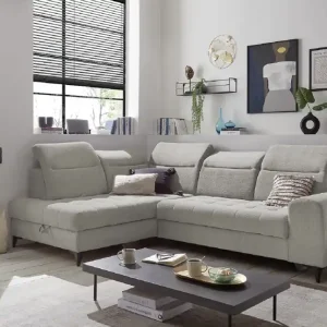 Rockdale – Das Ecksofa mit elektrischer Sitztiefenverstellung und modernem Komfort Nur Heute