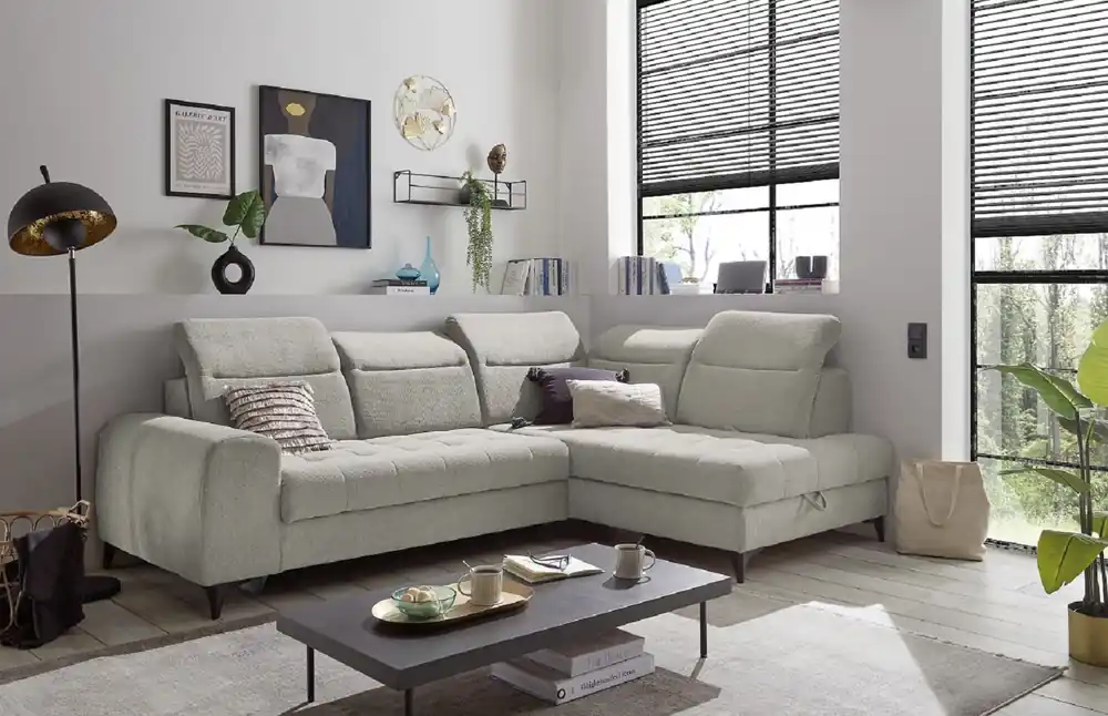 Super-Preis Rockdale – Das Ecksofa mit elektrischer Sitztiefenverstellung und modernem Komfort