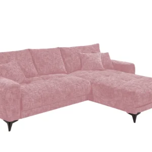 Knallerangebot Ecksofa Belluno Schlaffunktion und Bettkasten – Ed Exciting Design, Mikrofaser & Nosagfederung, flexibel montierbar