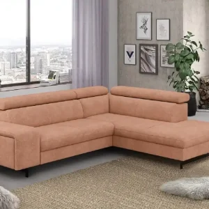 Ecksofa Emma mit Schlaffunktion und Bettkasten – Funktionalität trifft auf elegantes Design Sofort Bestellen