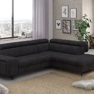 Ecksofa Emma mit Schlaffunktion und Bettkasten – Funktionalität trifft auf elegantes Design Kostenloser Versand