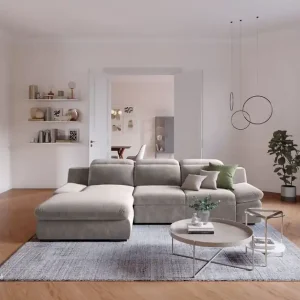 Super-Preis Lorena Ecksofa mit Schlaffunktion und Bettkasten - Cotta