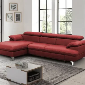 David Ecksofa Echtleder – Schlafsofa mit Bettkasten Saisonangebot
