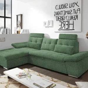 Bestseller Ecksofa Medan Winter Moss – Stilvolles Sofa in Grün