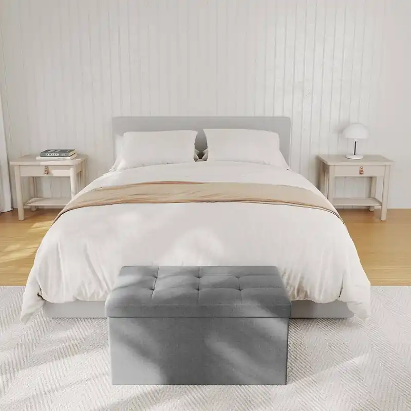 Sitzbank mit Stauraum, 38 x 76 x 38 cm, Sitztruhe Beliebt