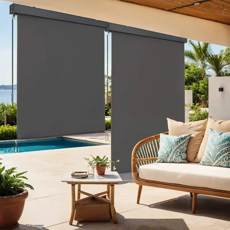 Kracherpreis Senkrechtmarkise, ausziehbar, 2