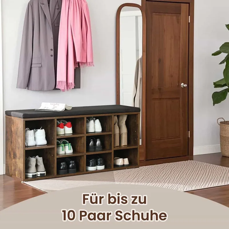 Schuhbank, Schuhregal, Sitzbank Sichere Zahlung