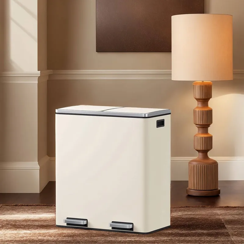 Mülleimer, 2 x 30 Liter, 2 Fächer, Bestseller