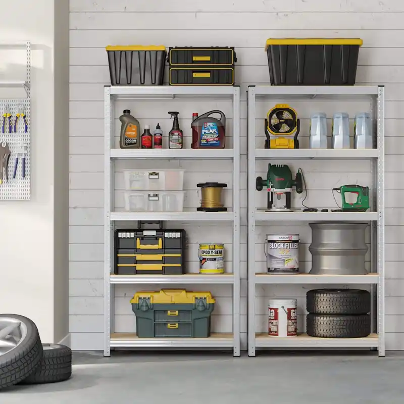 Schwerlastregal 2er Set, Lagerregal, 40 x 90 x 180 cm Letzte Chance