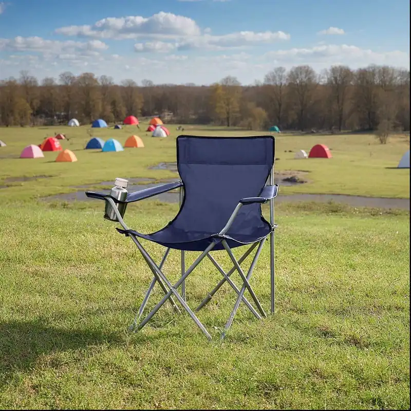 Neue Ware Campingstuhl 2er Set, Klappstuhl für Outdoor, mit Armlehnen
