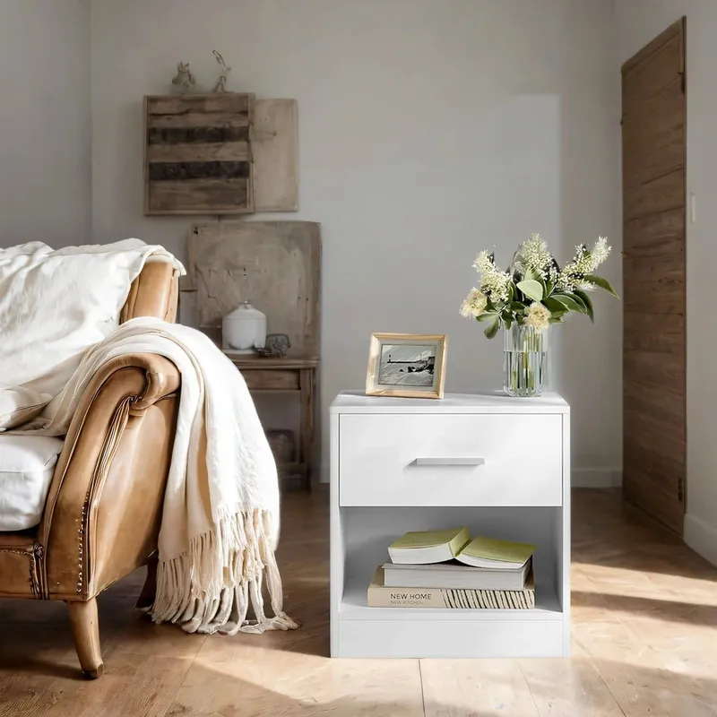 Nachttisch, Beistelltisch, mit Schublade Preis Gesenkt