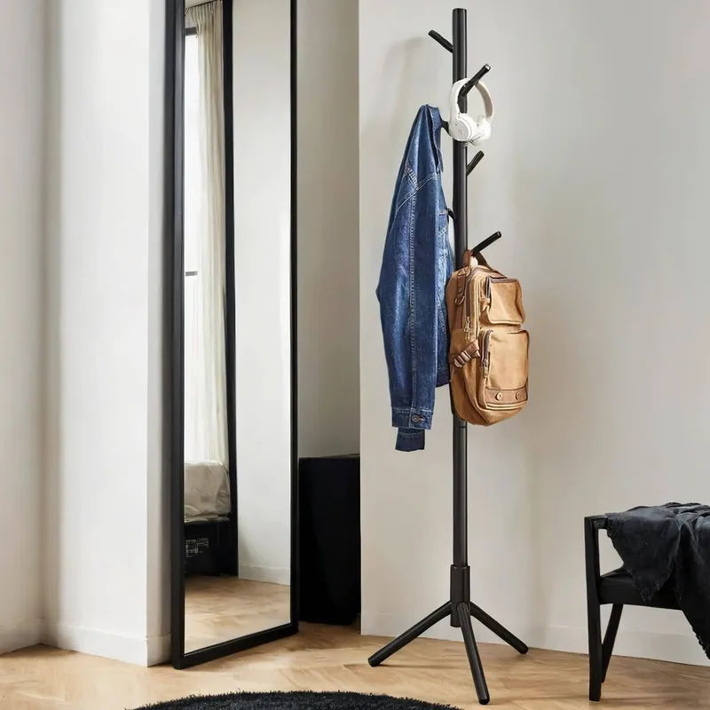 Garderobenständer, Kleiderständer aus Massivholz, Garderobe in Baumform Markenprodukt