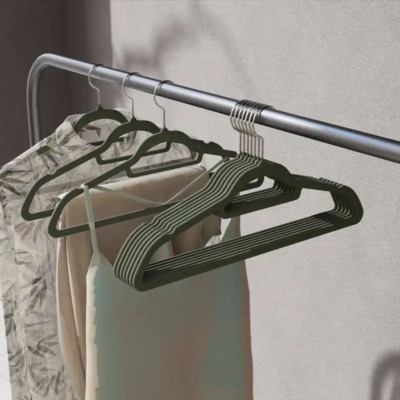 Kleiderbügel Samt, 20er Set, Bügel Sale