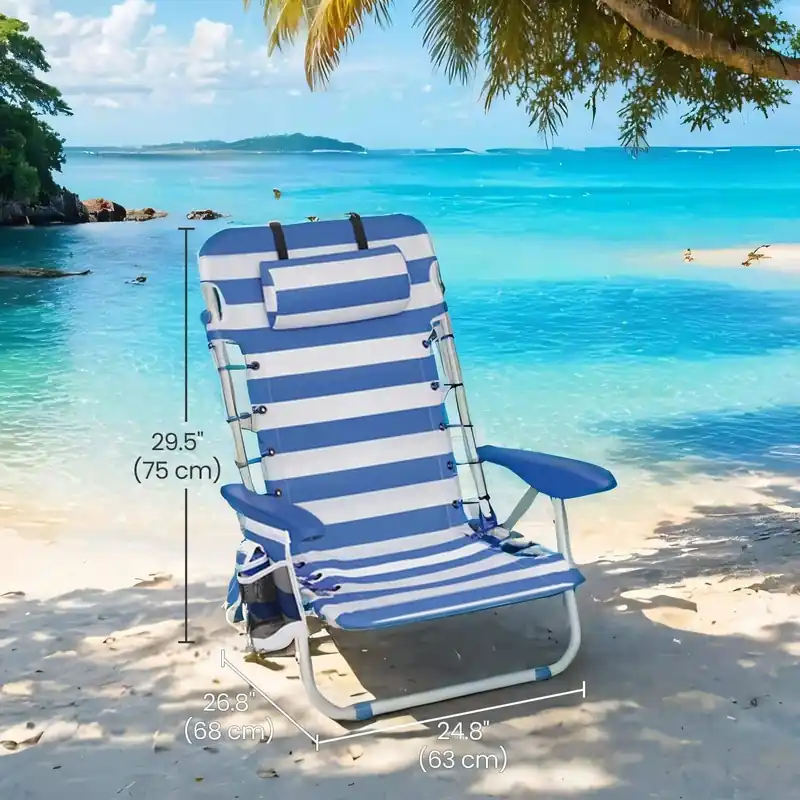 Geprüft Strandstuhl, Campingstuhl, faltbar