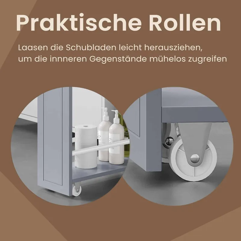 Badezimmerschrank klein, Badschrank schmal, kleiner Schrank für Toilettenpapier Rabatt