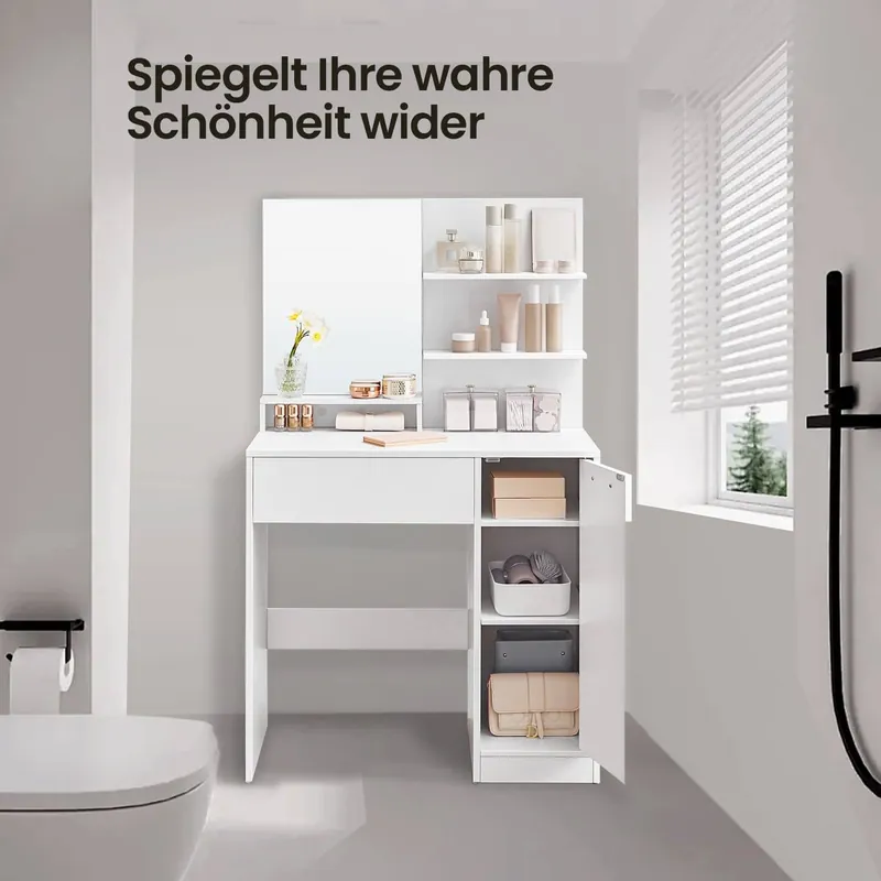 Schminktisch, Frisiertisch, mit Spiegel Super-Preis