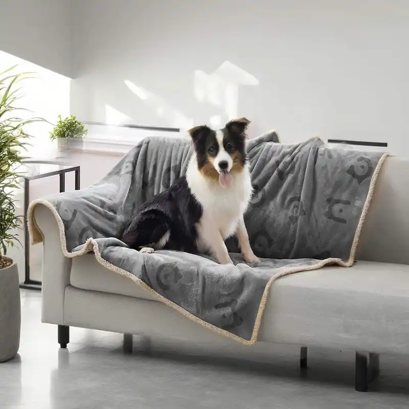 Preisknaller Wasserdichte Hundedecke, Haustier-Decke, maschinenwaschbar,