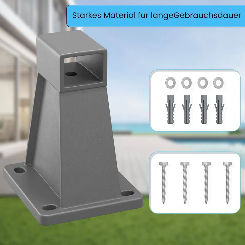 Solange Der Vorrat Reicht Wandhalterung für Seitenmarkisen, Wandhalter, Auszugsfixierung