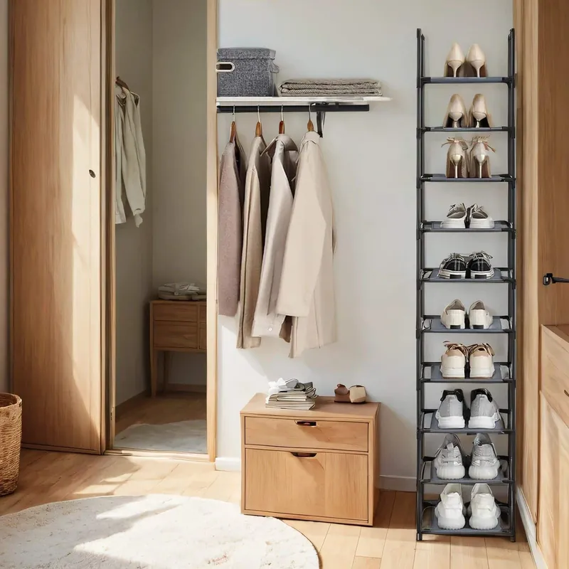 Schuhregal,10 Ebenen, Schuhablage Highlight