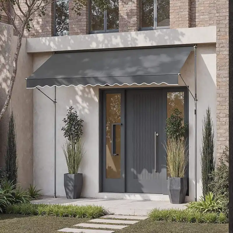 Klemmmarkise, Balkonmarkise, höhenverstellbar Ausverkauf