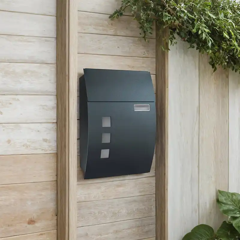 Briefkasten, Wandbriefkasten mit Sichtfenster, abschließbar Preisreduziert
