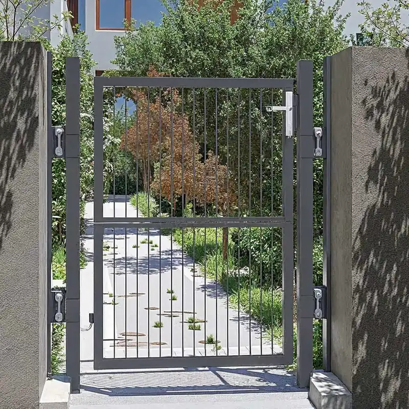 Neu Im Sortiment Gartentor, Gartentür, verzinkter Stahl