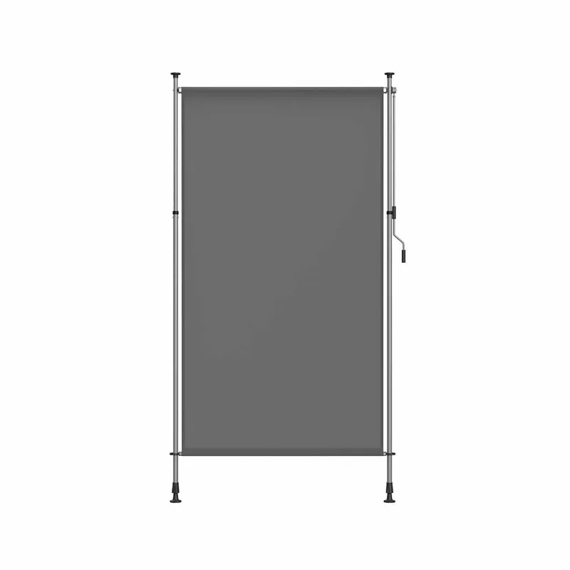 Senkrechtmarkise höhenverstellbar 150 x (220-300) cm anthrazitgrau Aktuell