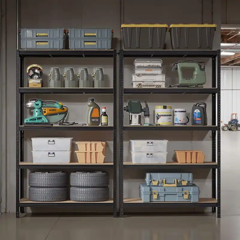 Lagerregal, 60 x 120 x 200 cm, Schwerlastregal Beliebt