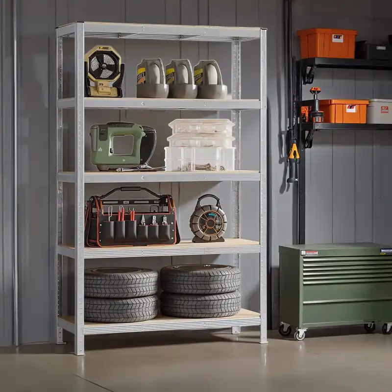 Lagerregal, 60 x 120 x 200 cm, Schwerlastregal Highlight