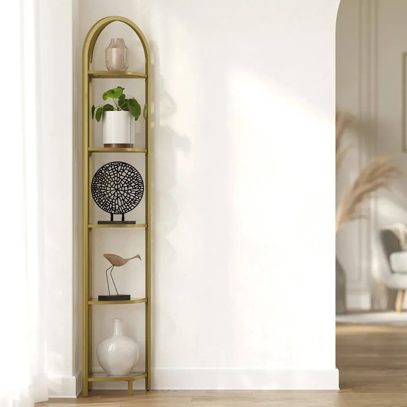 Sale 5 stufiges Standregal, Eckregal, Bücherregal