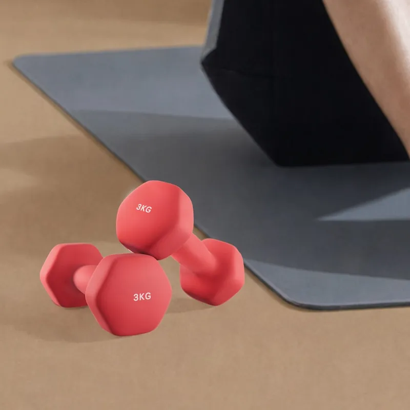 Neu Im Sortiment Hanteln, 2er Set, 2 x 3 kg