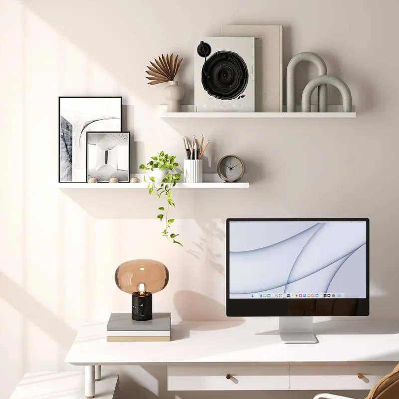 Wandregal, Schweberegal, Wandboard für Bilderrahmen und Bücher Heißes Angebot