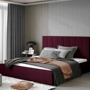 Kostenfreie Lieferung Polsterbett Audrey von Eltap mit Bettkasten & hohem Kopfteil in verschiedenen Stoffen & Größen wählbar