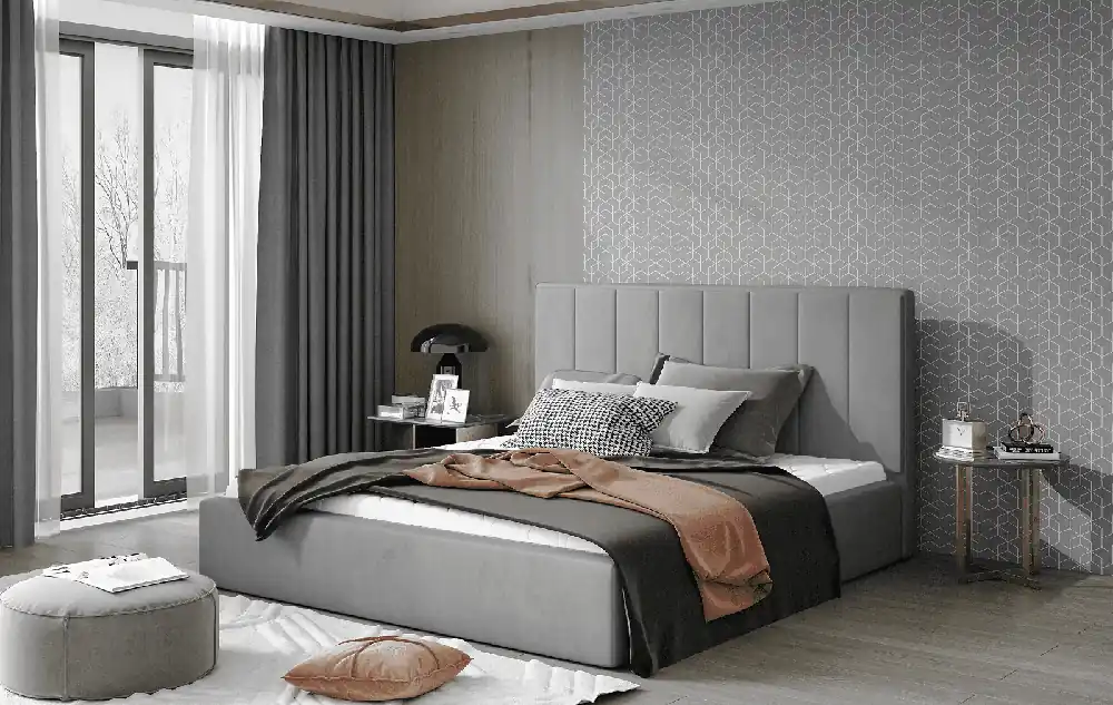 Wochenendangebot Polsterbett Audrey von Eltap mit Bettkasten & hohem Kopfteil in verschiedenen Stoffen & Größen wählbar