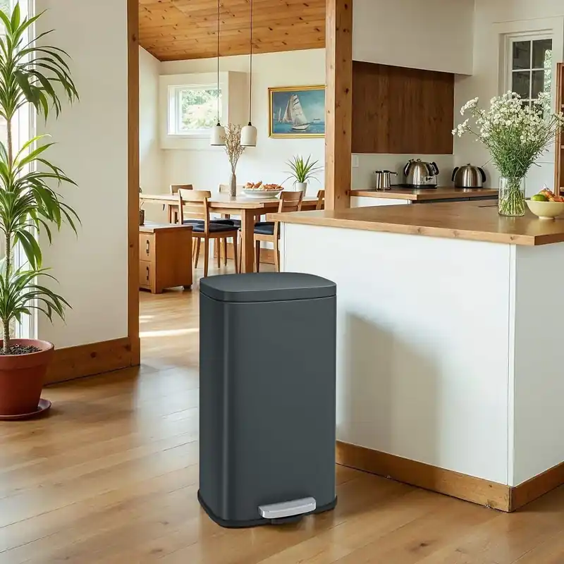 Mülleimer Küche, 30 Liter, Abfalleimer Neue Kollektion