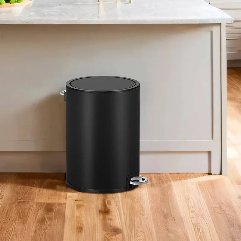 Gratis Versand Kosmetikeimer 3 Liter, kleiner Mülleimer mit Deckel, Softclose