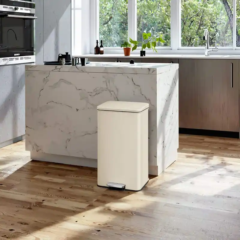 Sofort Bestellen Mülleimer, 40 Liter Abfalleimer, 15 Müllbeutel inklusive